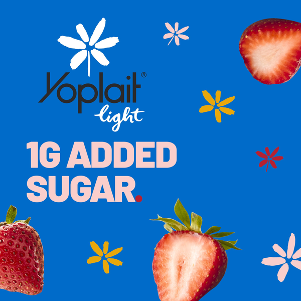 Yoplait Light Strawberry Fat Free Yogurt Cup