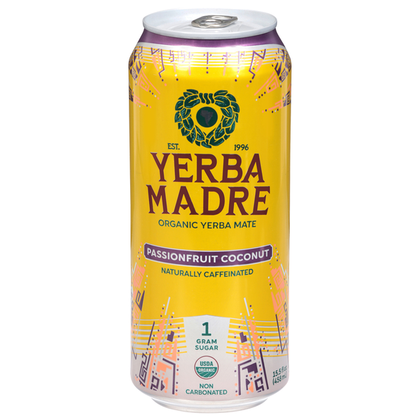 Yerba Madre Organic Passionfruit Coconut Yerba Mate