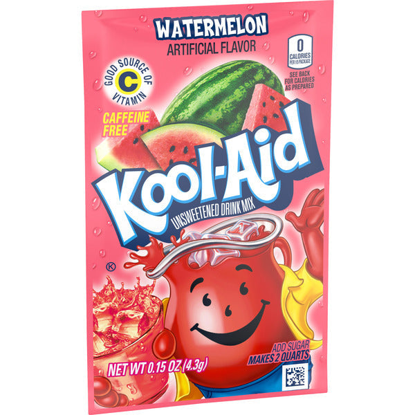 Kool-Aid Unsweetened Watermelon Artificially Flavored Powdered Soft Drink Mix