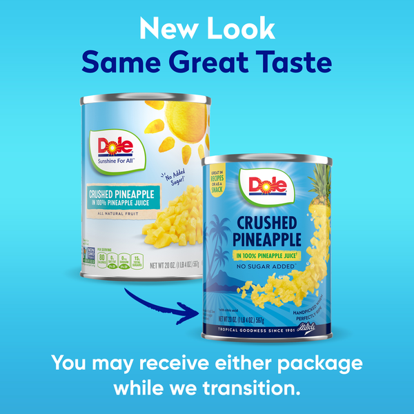 Dole Pineapple, Crushed