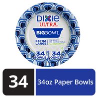DIXIE ULTRA® COMPOSTABLE BIG BOWL PAPER BOWLS, 34 ...
️