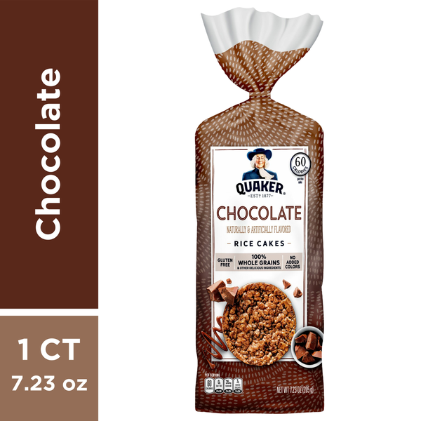 Quaker Rice Cakes, Chocolate