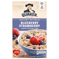 Quaker Instant Oatmeal, Blueberry Strawberry️