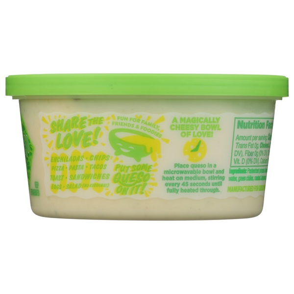 Queso Mama White Queso with Diced Green Chiles