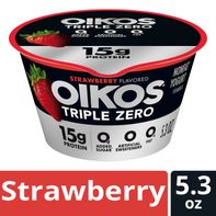 Oikos Triple Zero Strawberry Greek Yogurt️ DestGlow