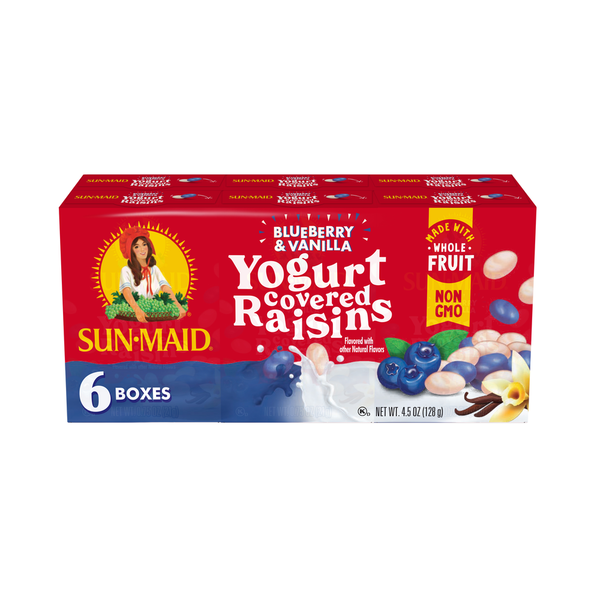 Sun-Maid Blueberry & Vanilla Yogurt Covered Raisins