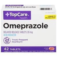 TopCare Omeprazole, 20 mg, Tablets️