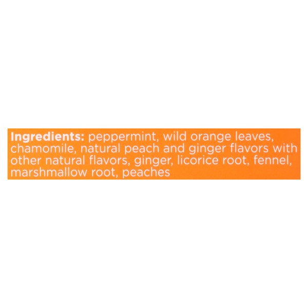 Bigelow Benefits Ginger & Peach Herbal Tea Tea Bags
