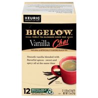 Bigelow Vanilla Chai Black Tea 12 K-Cup️