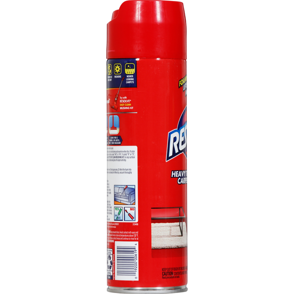 Resolve Carpet Cleaner, Heavy Traffic Foam