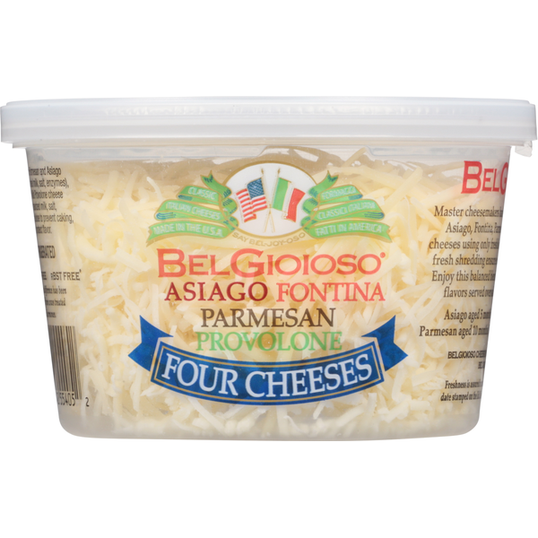 BelGioioso Freshly Shredded Cheese, Four Cheese