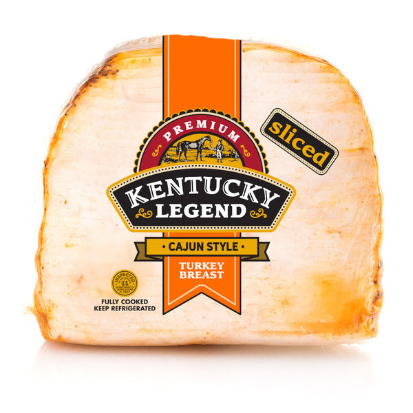 Kentucky Legend Quarter Sliced, Cajun Style Boneless Turkey Breast