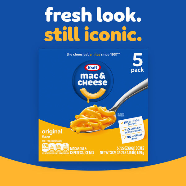 Kraft Original Mac & Cheese Macaroni and Cheese Dinner