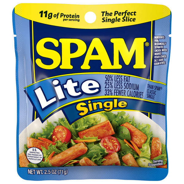 SPAM Single Lite, 2.5 OZ