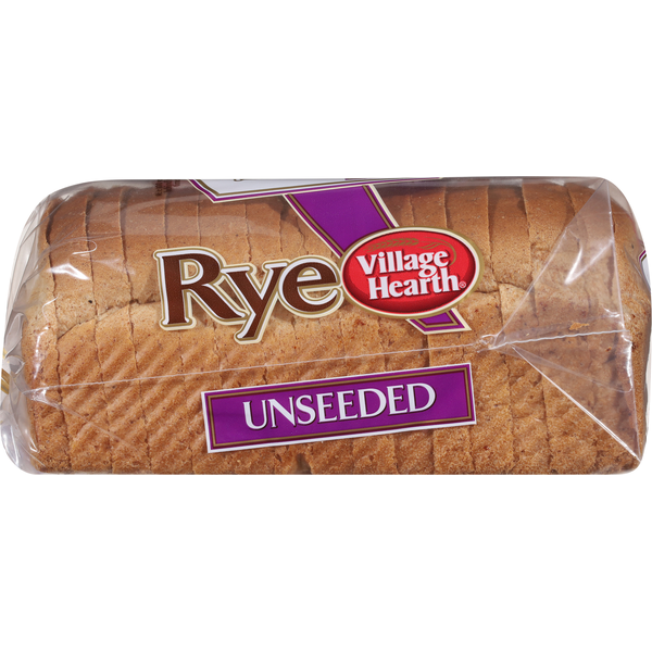 Village Hearth Bread, Rye, Unseeded