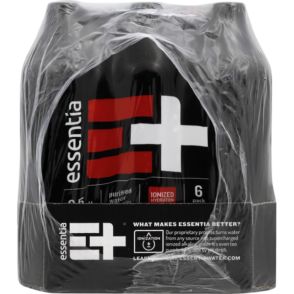 Essentia Water, Purified, 6 Pack