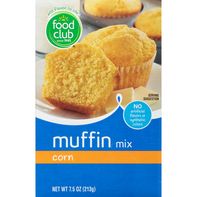 Food Club Muffin Mix, Corn️