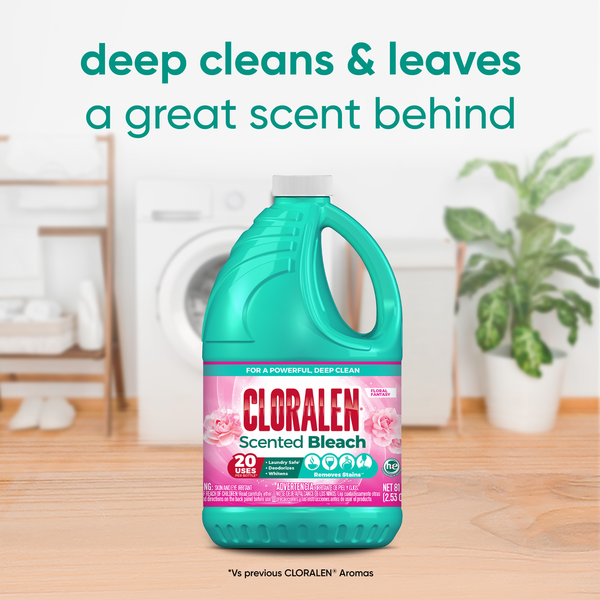 Cloralen Household Cleaning Liquid Scented Bleach - Floral Fantasy