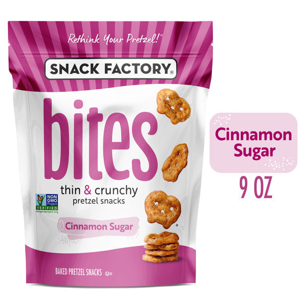 Snack Factory Cinnamon Sugar Pretzels