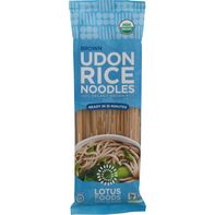 Lotus Foods Rice Noodles, Udon, Brown️