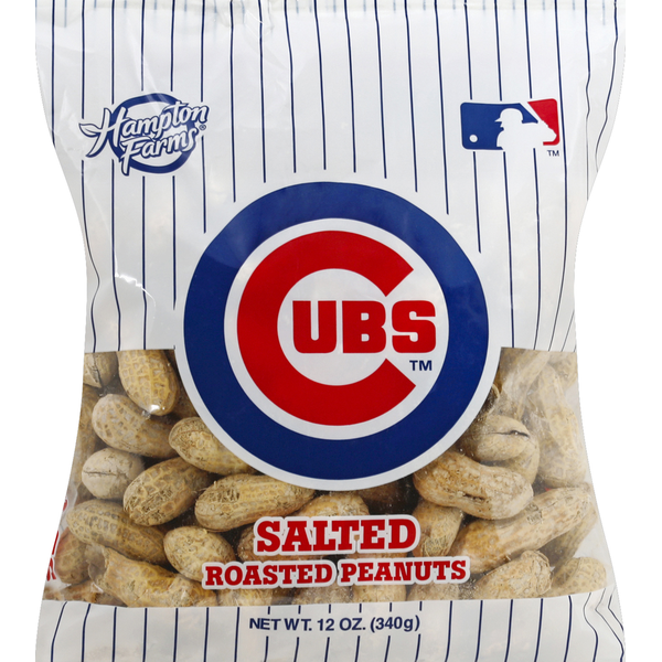 Hampton Farms Peanuts, Cubs, Salted, Roasted