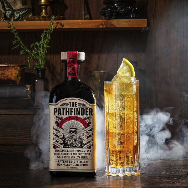 The Pathfinder Non-Alcoholic Spirit Hemp and Root