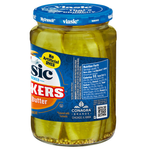 Vlasic Stackers Mildly Sweet Bread & Butter Pickles