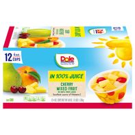 Dole Cherry Mixed Fruit, in 100% Fruit Juice️