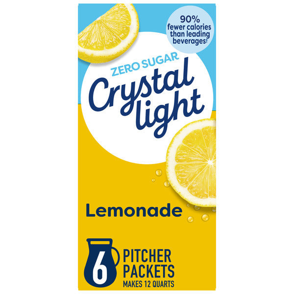 Crystal Light Lemonade Naturally Flavored Powdered Drink Mix