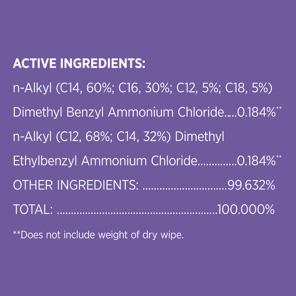 Clorox Scentiva Disinfecting Wet Mopping Cloths, Lavender and Jasmine