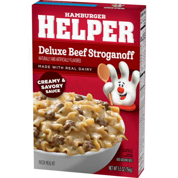 Hamburger Helper Deluxe Beef Stroganoff