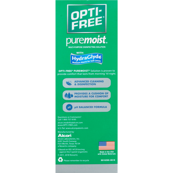 OPTI-FREE Disinfection Solution, Multi-Purpose