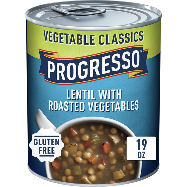 Progresso Lentil With Roasted Vegetables Soup