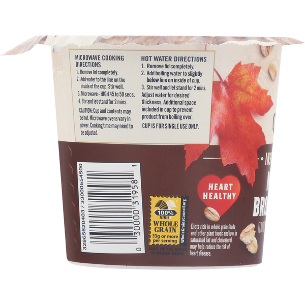 Quaker Instant Oatmeal, Maple & Brown Sugar