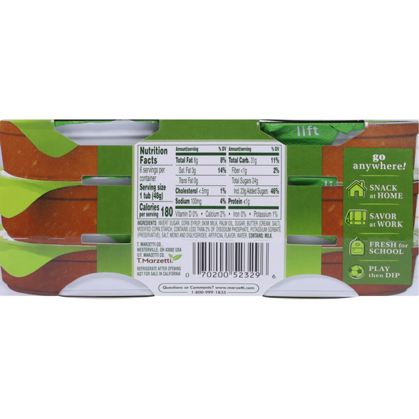 Marzetti Caramel Dip, Classic, Singles