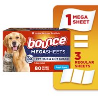 Bounce Pet Hair and Lint Guard Mega Dryer Sheets w...
️