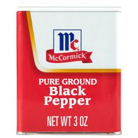 McCormick Pure Ground Black Pepper️