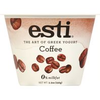 Esti Foods Yogurt, Greek, Coffee️