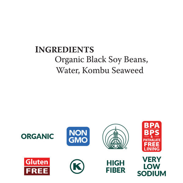 Eden Foods Black Soybeans, organic