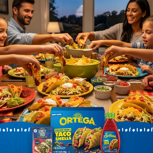 Ortega Yellow Corn Taco Shells Family Pack