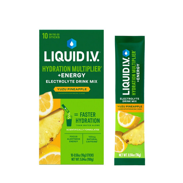 Liquid I.V. Energy Drink Mix, Yuzu Pineapple