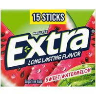 Extra Gum Sweet Watermelon Sugar Free Chewing Gum ...
️