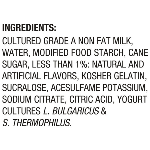 Dannon Light + Fit Original Vanilla Fat Free Yogurt