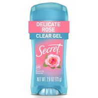 Secret Clear Gel Antiperspirant and Deodorant for ...
️