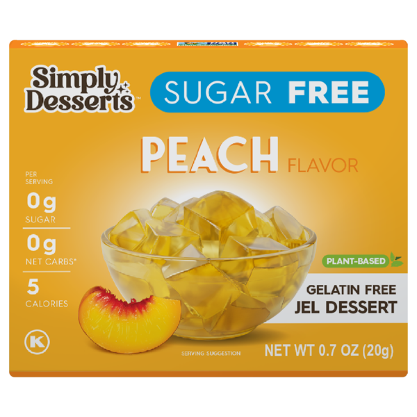 Simply Desserts Sugar Free Peach Jel