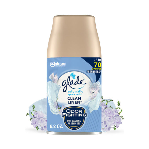 Glade Automatic Spray Air Freshener Refill, Clean Linen