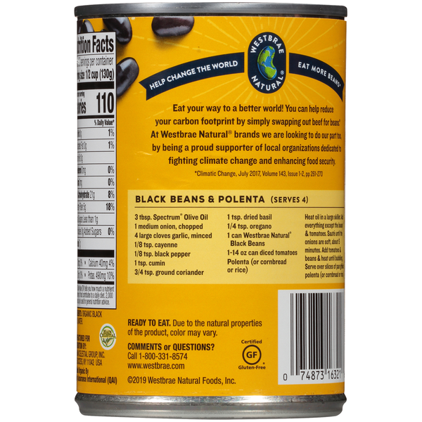 Westbrae Natural Organic Black Beans