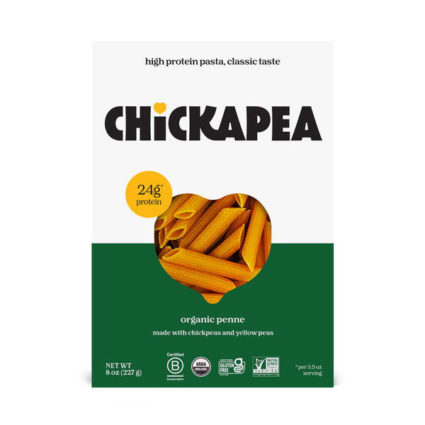 Chickapea Organic Chickpea & Yellow Pea Pasta, Penne