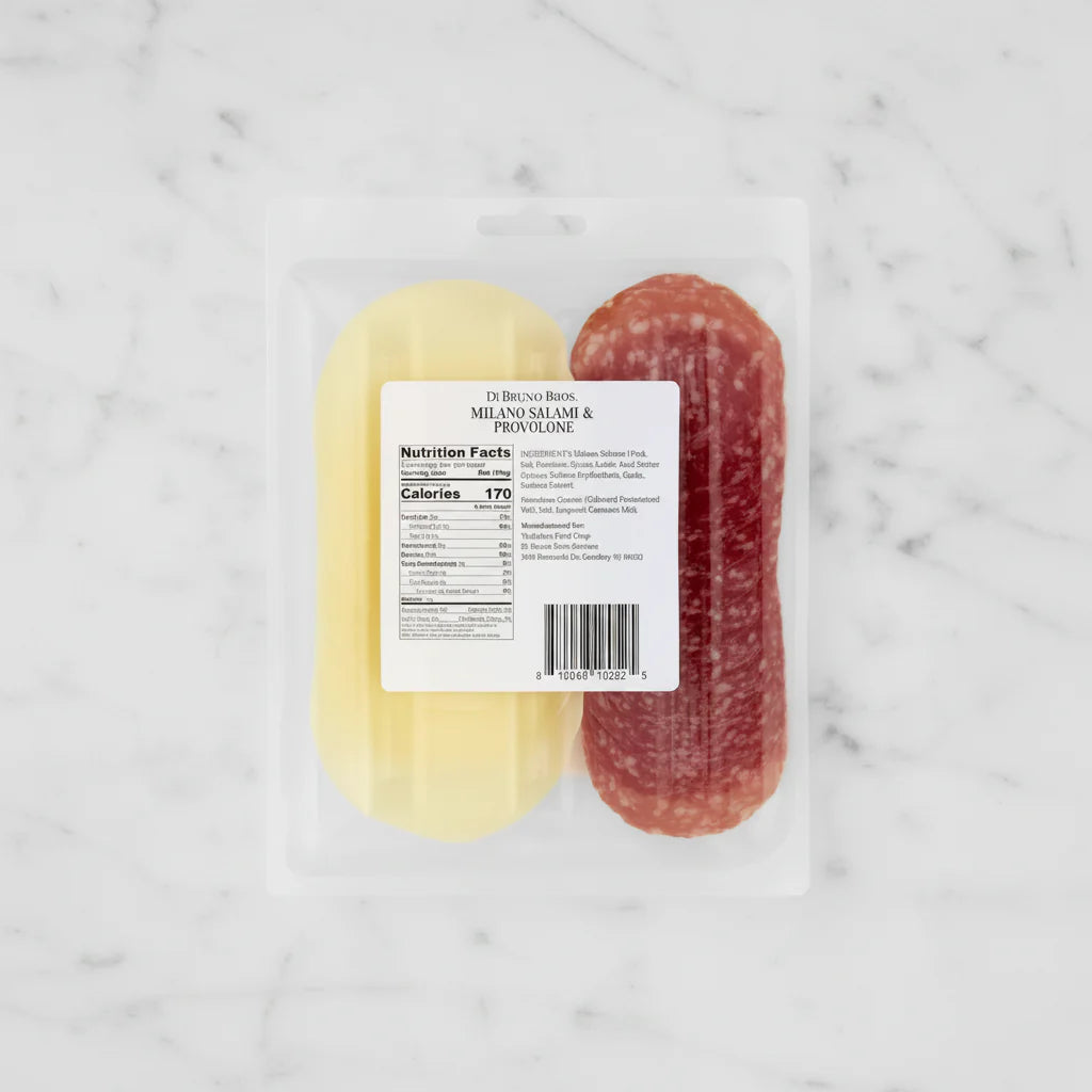 Sliced Milano Salami & Provolone Tray