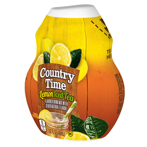 Country Time Lemon Iced Tea Naturally Flavored Liquid Drink Mix